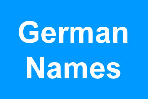 German boy names