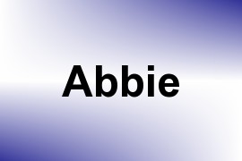 Abbie name image
