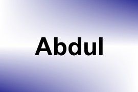 Abdul name image