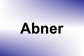 Abner name image