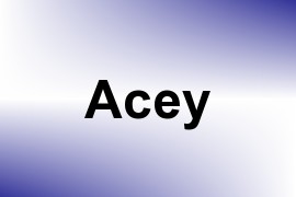 Acey name image