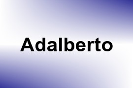 Adalberto name image