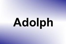 Adolph name image