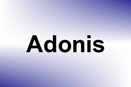 Adonis name image