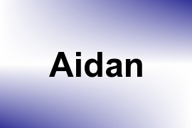 Aidan name image