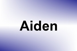 Aiden name image