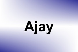 Ajay name image