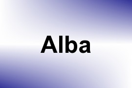 Alba name image