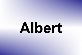 Albert name image