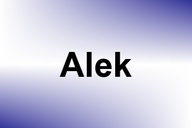 Alek name image