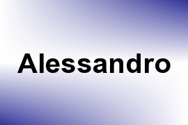 Alessandro name image