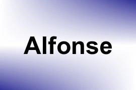 Alfonse name image