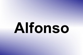 Alfonso name image