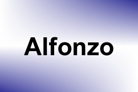 Alfonzo name image