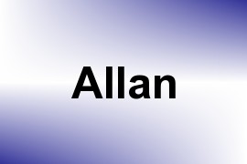 Allan name image