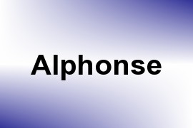 Alphonse name image