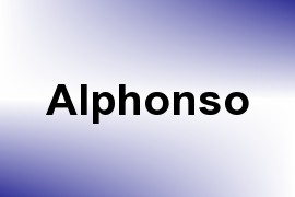 Alphonso name image