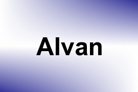 Alvan name image