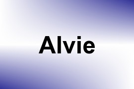 Alvie name image