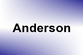 Anderson name image