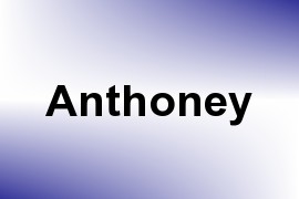 Anthoney name image