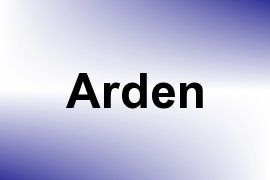 Arden name image