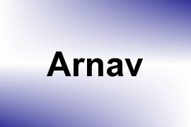 Arnav name image