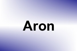 Aron name image