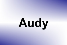 Audy name image