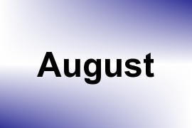 August name image