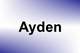 Ayden name image