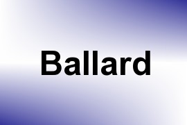 Ballard name image