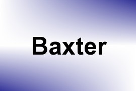 Baxter name image