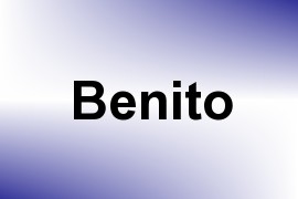 Benito name image