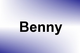Benny name image
