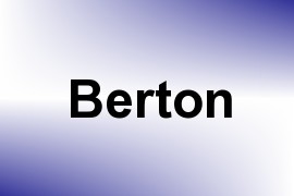 Berton name image