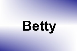 Betty name image