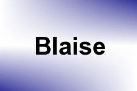 Blaise name image