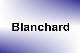 Blanchard name image