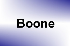 Boone name image