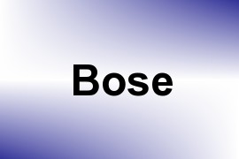 Bose name image