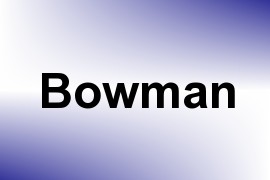 Bowman name image