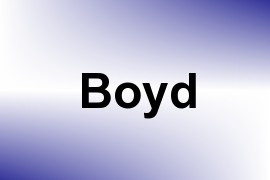 Boyd name image