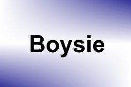 Boysie name image