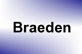 Braeden name image