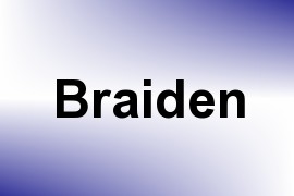 Braiden name image