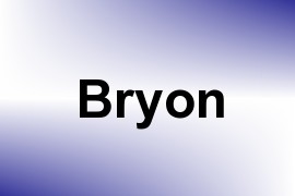 Bryon name image