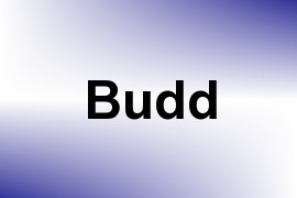 Budd name image