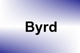 Byrd name image