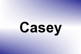 Casey name image